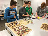 Plätzchen backen im Nachwuchsorchester