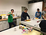 Plätzchen backen im Nachwuchsorchester