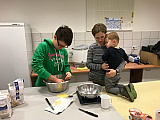 Plätzchen backen im Nachwuchsorchester