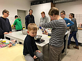 Plätzchen backen im Nachwuchsorchester